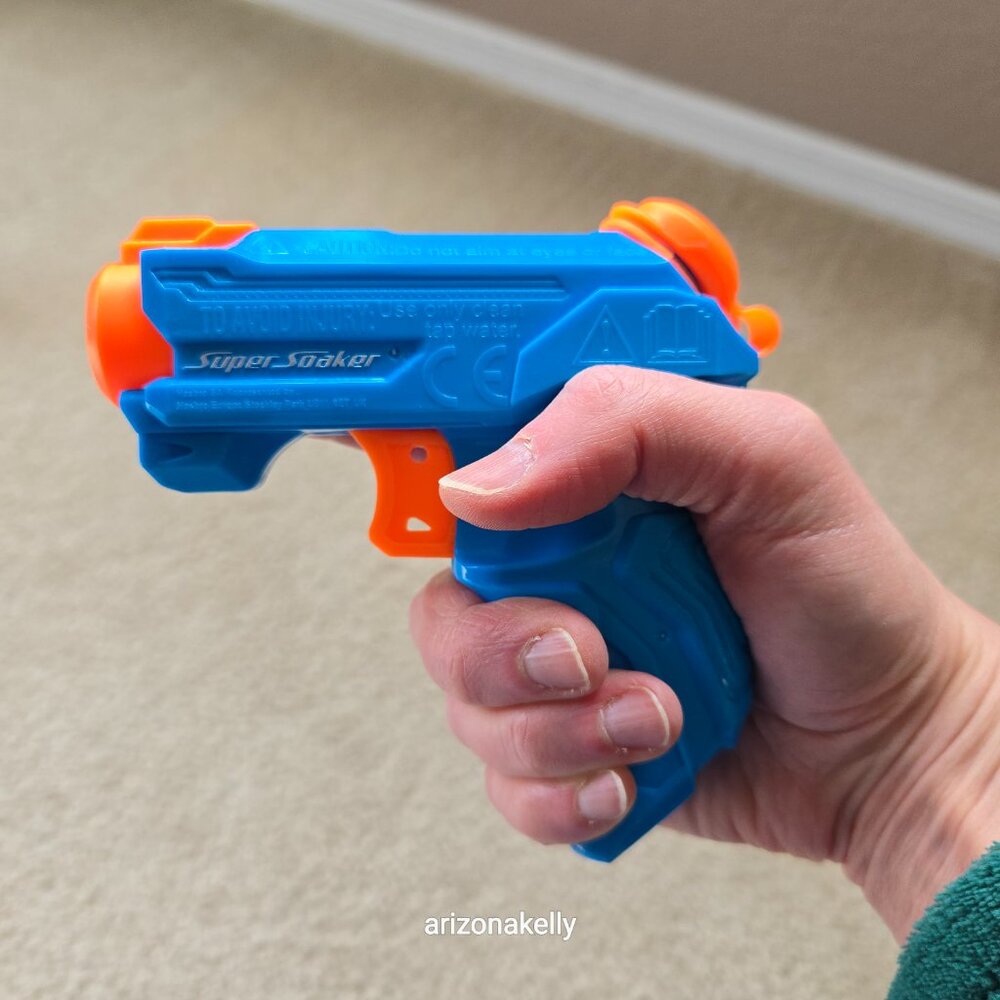 Nerf Super Soaker Zip Fire 6 BLUE Waterguns - Picture 3 of 6